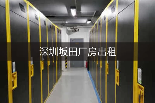 深圳坂田厂房出租，深圳仓库出租迷你考拉仓