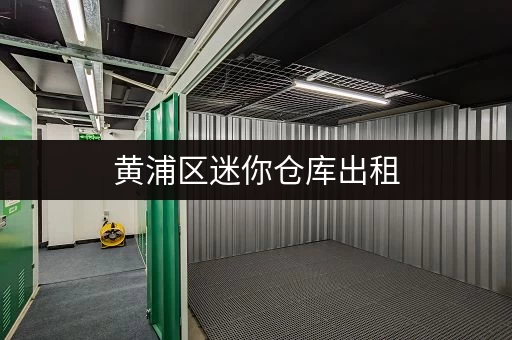 黄浦区迷你仓库出租，价格透明，多种面积任你选择！