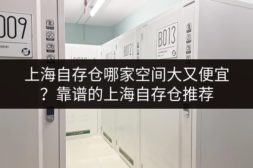 上海自存仓哪家空间大又便宜？靠谱的上海自存仓推荐