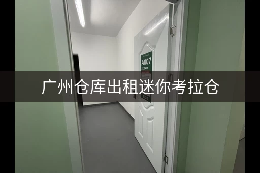 广州仓库出租迷你考拉仓，广州芳村 小仓库出租新消息