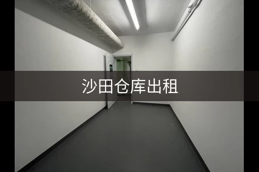 沙田仓库出租，深圳仓库出租迷你考拉仓