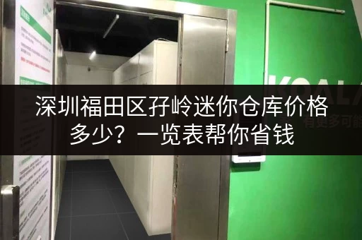 深圳福田区孖岭迷你仓库价格多少？一览表帮你省钱