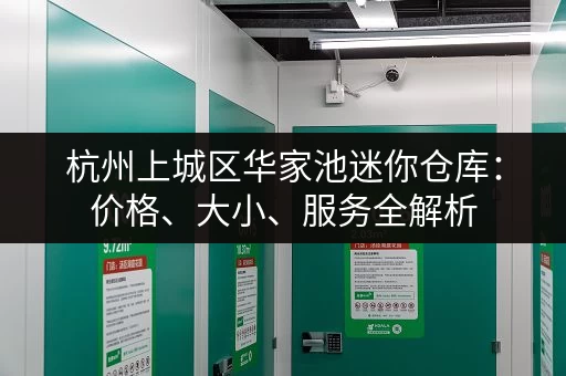杭州上城区华家池迷你仓库：价格、大小、服务全解析