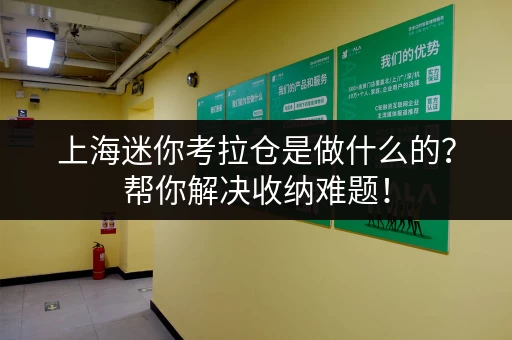 上海迷你考拉仓是做什么的？帮你解决收纳难题！