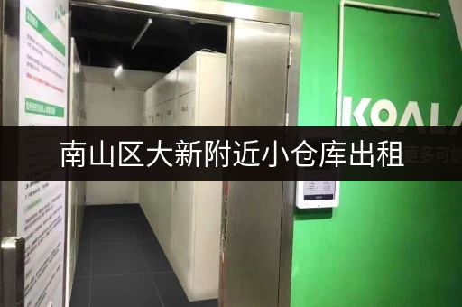 南山区大新附近小仓库出租，月租低至540元起
