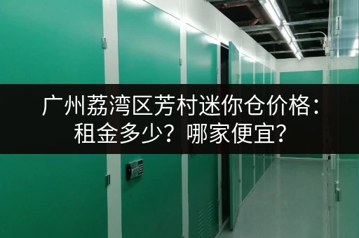 广州荔湾区芳村迷你仓价格：租金多少？哪家便宜？