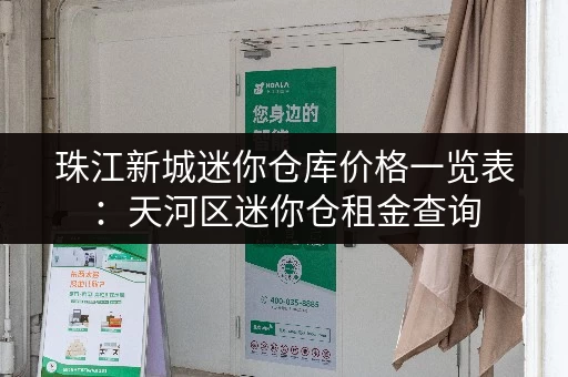 珠江新城迷你仓库价格一览表：天河区迷你仓租金查询