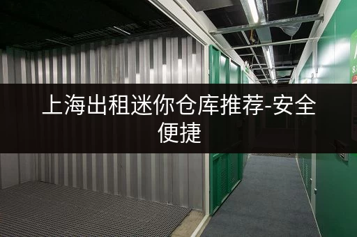 上海出租迷你仓库推荐-安全便捷，多种方案！