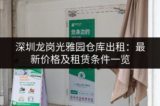 深圳龙岗光雅园仓库出租：最新价格及租赁条件一览