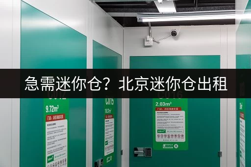 急需迷你仓？北京迷你仓出租，多种区域，多种选择