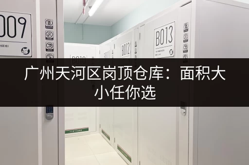 广州天河区岗顶仓库：面积大小任你选，价格优惠