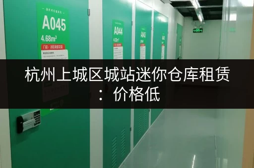 杭州上城区城站迷你仓库租赁：价格低，空间灵活，安全可靠