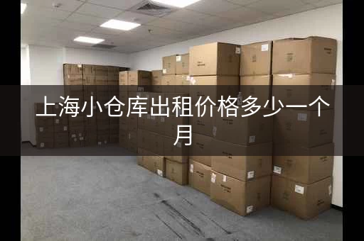上海小仓库出租价格多少一个月，上海仓库出租网迷你考拉仓