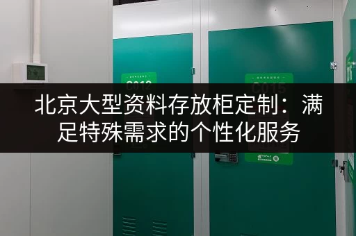 北京大型资料存放柜定制：满足特殊需求的个性化服务