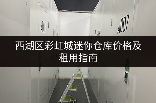 西湖区彩虹城迷你仓库价格及租用指南，超详细！