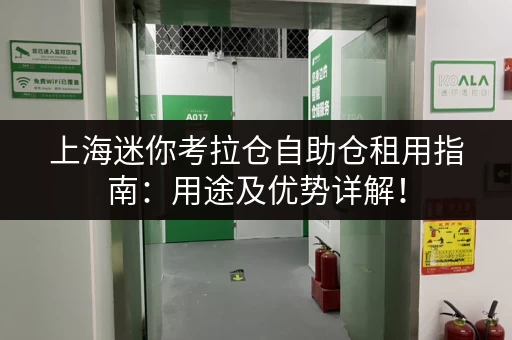 上海迷你考拉仓自助仓租用指南：用途及优势详解！
