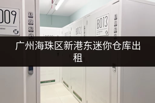 广州海珠区新港东迷你仓库出租，价格优惠，安全可靠！