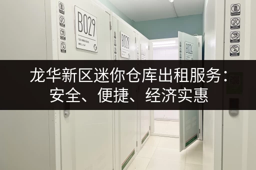 龙华新区迷你仓库出租服务：安全、便捷、经济实惠，值得信赖