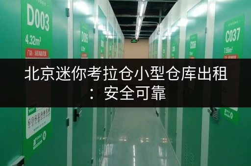 北京迷你考拉仓小型仓库出租：安全可靠，多种规格