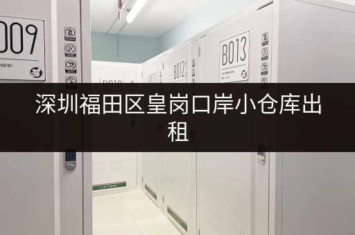深圳福田区皇岗口岸小仓库出租，价格优惠，位置优越！