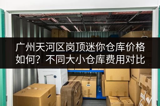 广州天河区岗顶迷你仓库价格如何？不同大小仓库费用对比