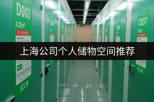 上海公司个人储物空间推荐，帮你解决收纳烦恼！