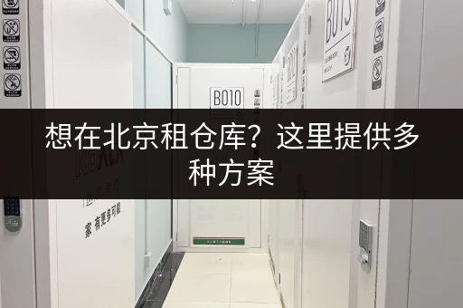 想在北京租仓库？这里提供多种方案，总有一款适合你