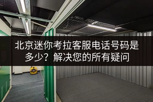 北京迷你考拉客服电话号码是多少？解决您的所有疑问