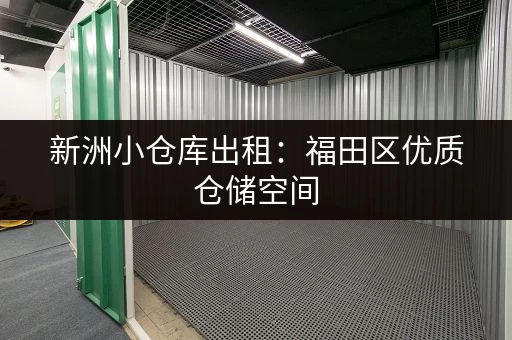 新洲小仓库出租：福田区优质仓储空间，灵活租期！