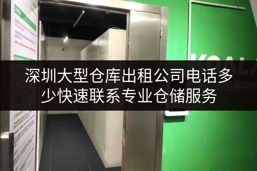深圳大型仓库出租公司电话多少快速联系专业仓储服务
