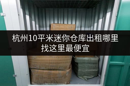 杭州10平米迷你仓库出租哪里找这里最便宜