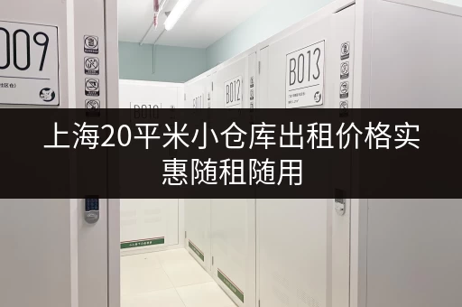 上海20平米小仓库出租价格实惠随租随用
