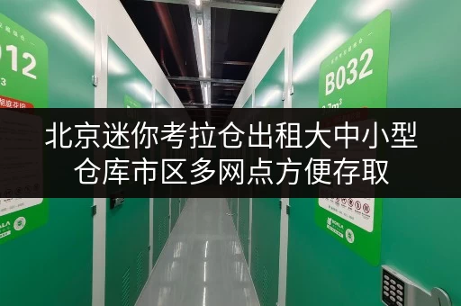 北京迷你考拉仓出租大中小型仓库市区多网点方便存取
