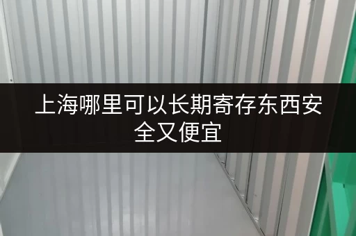 上海哪里可以长期寄存东西安全又便宜