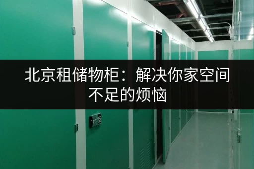 北京租储物柜：解决你家空间不足的烦恼，月租低至百元