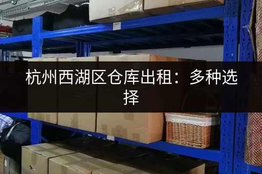 杭州西湖区仓库出租：多种选择，满足您的仓储需求