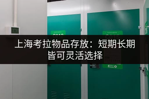 上海考拉物品存放：短期长期皆可灵活选择
