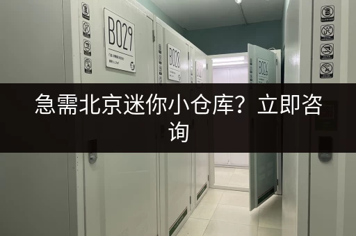 急需北京迷你小仓库？立即咨询，多种区域，多种选择！