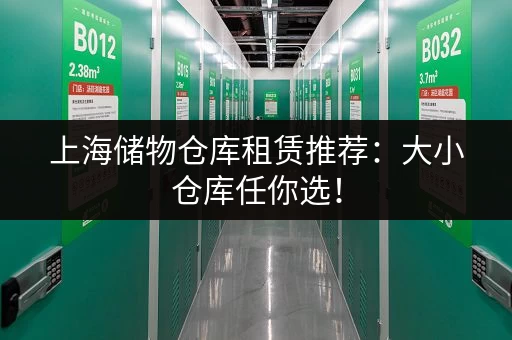 上海储物仓库租赁推荐：大小仓库任你选！