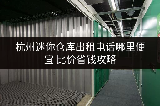 杭州迷你仓库出租电话哪里便宜 比价省钱攻略 杭州迷你仓库出租电话哪里便宜 比价省钱攻略