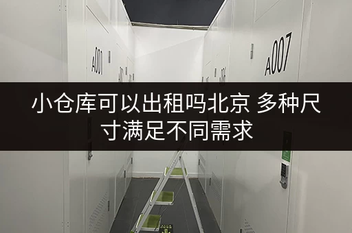 小仓库可以出租吗北京 多种尺寸满足不同需求