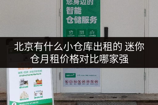 北京有什么小仓库出租的 迷你仓月租价格对比哪家强