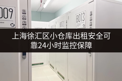 上海徐汇区小仓库出租安全可靠24小时监控保障