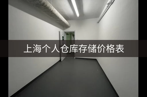 上海个人仓库存储价格表，上海个人仓库迷你仓