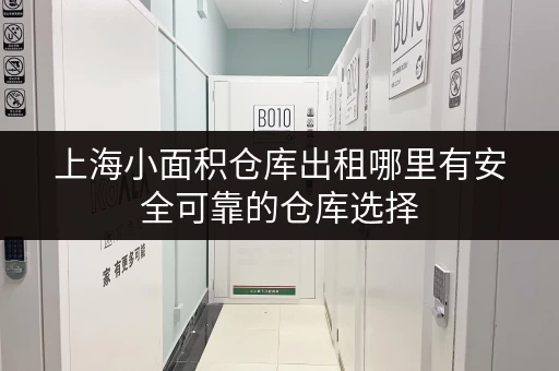 上海小面积仓库出租哪里有安全可靠的仓库选择
