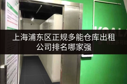 上海浦东区正规多能仓库出租公司排名哪家强