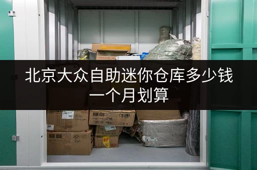 北京大众自助迷你仓库多少钱一个月划算