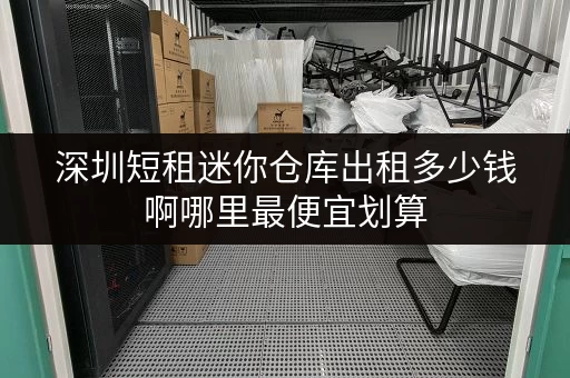 深圳短租迷你仓库出租多少钱啊哪里最便宜划算