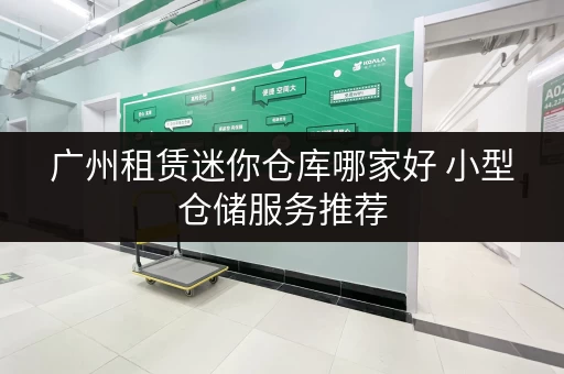 广州租赁迷你仓库哪家好 小型仓储服务推荐