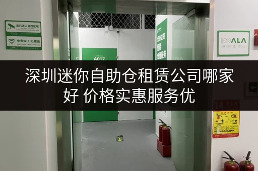 深圳迷你自助仓租赁公司哪家好 价格实惠服务优